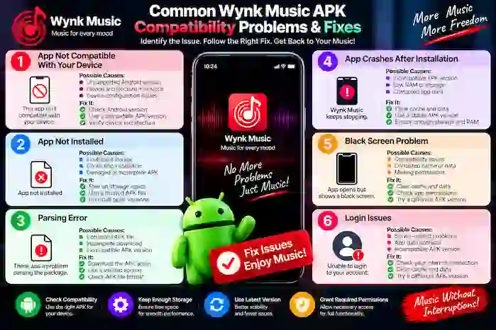 wynk-music-apk-common-compatibility-problems-fixes