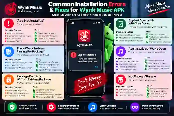 wynk-music-apk-common-installation-errors-fixes