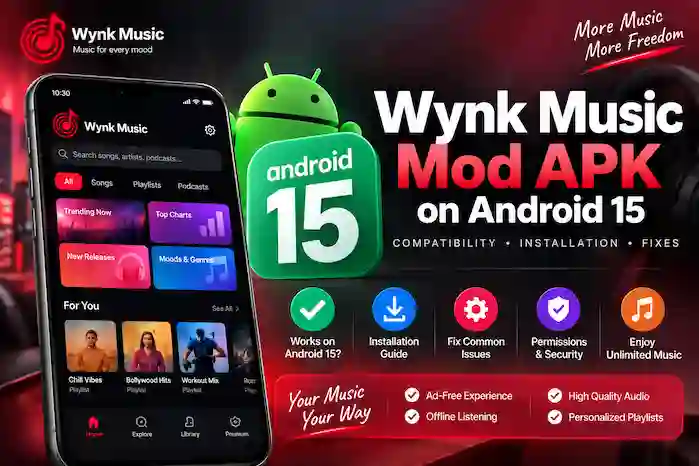 wynk-music-mod-apk-android-15-overview