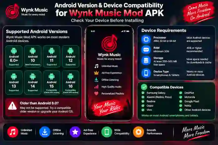 wynk-music-mod-apk-android-version-device-compatibility.