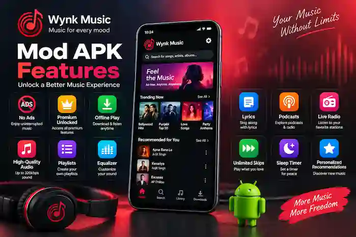 wynk-music-mod-apk-features