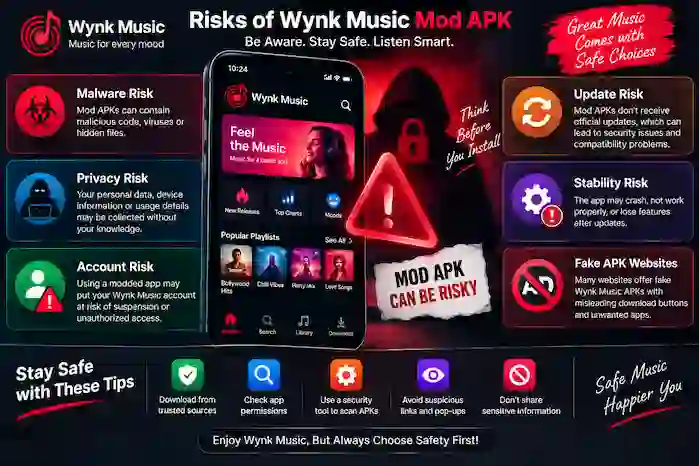 wynk-music-mod-apk-security-risks